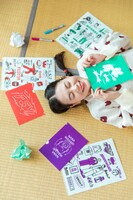 「何でもはさませてもらうわクリアファイルセット」イメージ