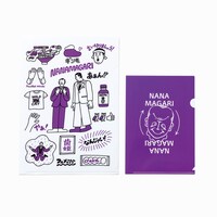 「何でもはさませてもらうわクリアファイルセット」ななまがり