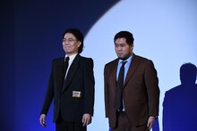 ファイナリスト会見に登場した令和ロマン