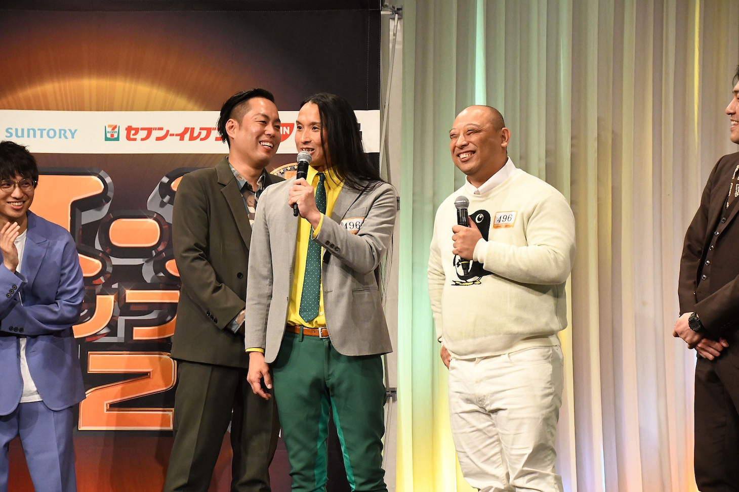 ファイナリスト会見で喜びを語るトム・ブラウン