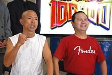 左から今井らいぱち、イチゴ・イクト