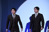 「M-1グランプリ2024」決勝進出者発表会見に登場するダイタク