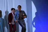 「M-1グランプリ2024」決勝進出者発表会見に登場するヤーレンズ