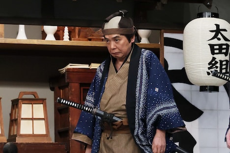 「ドリフに大挑戦」より、親分に扮する爆笑問題・太田