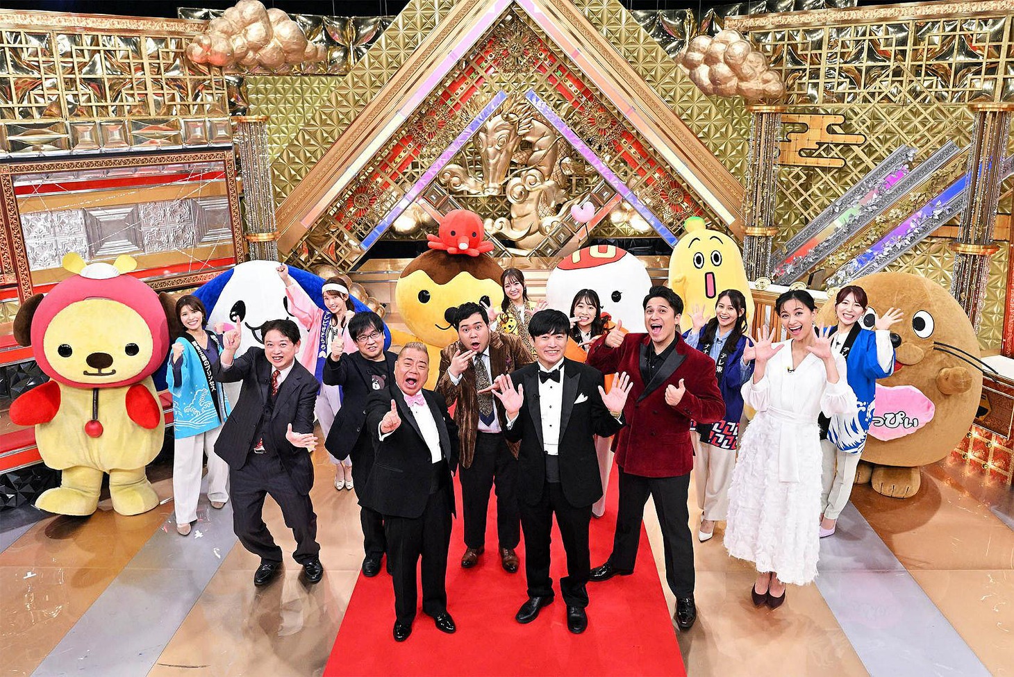 「日本一こそ世界一！世界ラーメンNo.1決定戦」のスタジオ集合写真