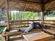 「ヒロシのぼっちキャンプ～年またぎ4時間スペシャル～」に出演するヒロシ