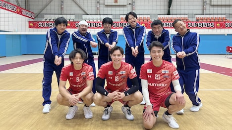 バレーボール日本代表・高橋藍選手が所属するサントリーサンバーズ大阪の本拠地でバレーボールに挑む運動神経悪い芸人たち