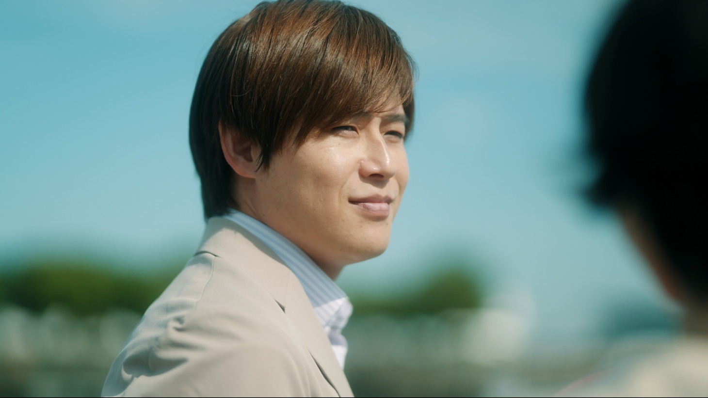 小説家・松嶋ツカサの婚約者・幹人を演じるオジンオズボーン篠宮暁