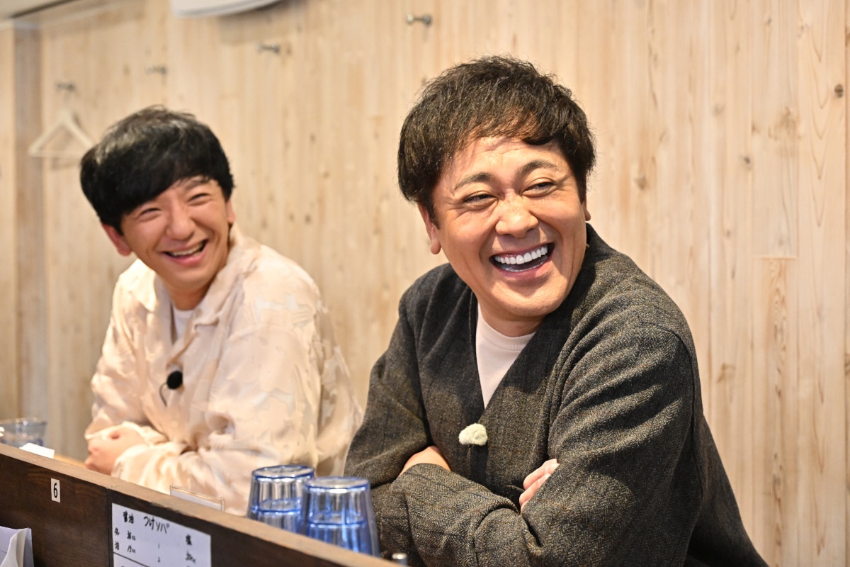 「有田哲平とコスられない街SP」に出演するパンサー向井とくりぃむしちゅー有田