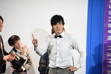 「俺たちは来年もK-PROに出続けます！」と宣言するザ・ギース尾関