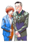 「お笑い芸人 入門百科」で福地翼が描いたエバース