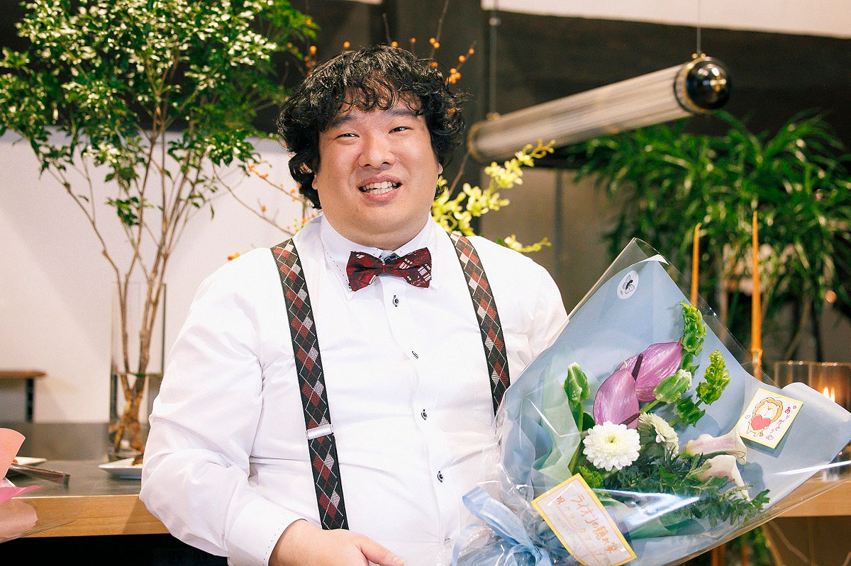 貞本洋太役の岡崎体育
