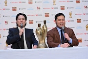 「M-1グランプリ2024」優勝会見に登壇した令和ロマン