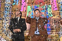 「M-1グランプリ2024」令和ロマンの優勝が決定した場面