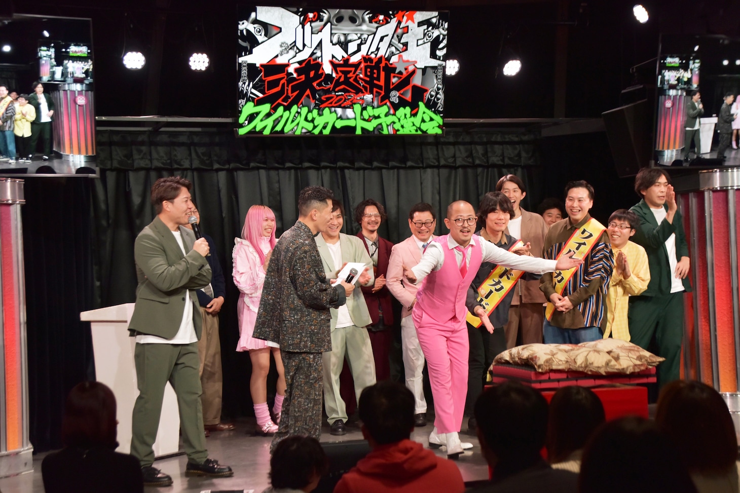 「フットンダ王決定戦2025 ワイルドカード予選会LIVE」エンディングの様子