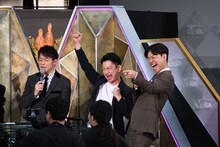 ドンデコルテに勝利して喜ぶダンビラムーチョ