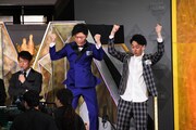 ナイチンゲールダンスに勝利し、飛び上がる滝音