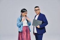 シソンヌが演じる「LenovoのAI PCと登（のぼれ）家の人々。」より、「登あずさの場合」