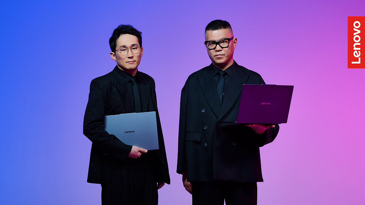 シソンヌが演じる「LenovoのAI PCと登（のぼれ）家の人々。」4本のコント映像が1月に公開