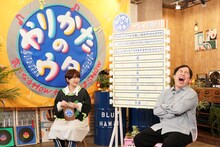 左からラランド・サーヤ、霜降り明星せいや