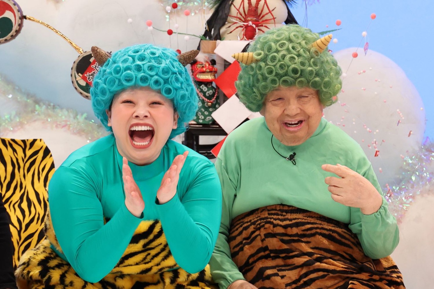 「ドリフに大挑戦」に出演する、渡辺直美と高木ブー