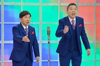 トリで渾身のネタを熱演した爆笑問題