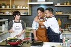 ラランド「漢 Kitchen」登場、漢 a.k.a. GAMIと瓦そば作り