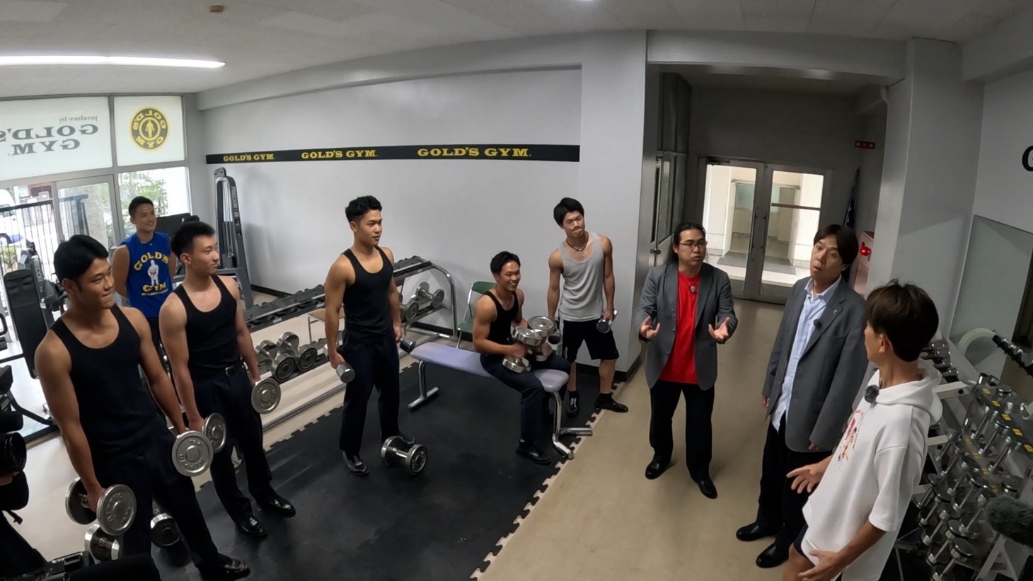 ロッチのロケのワンシーン