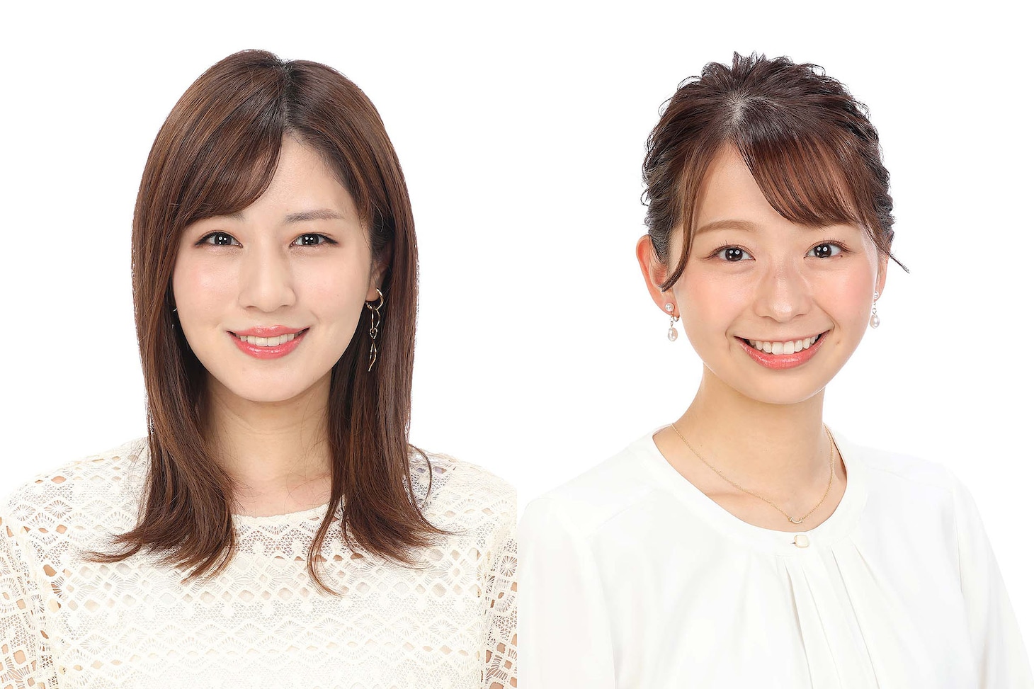 堤礼実、小室瑛莉子（フジテレビアナウンサー）
