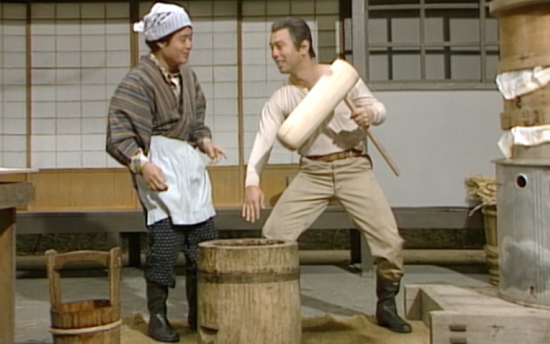 「国民が選ぶ！志村けんの爆笑ベストコント30」でエントリーされたコント「もちつき」
