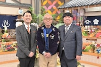 「おしょうバズTV」MCの所ジョージとバナナマン