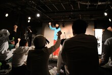 観客を巻き込んでいく永野