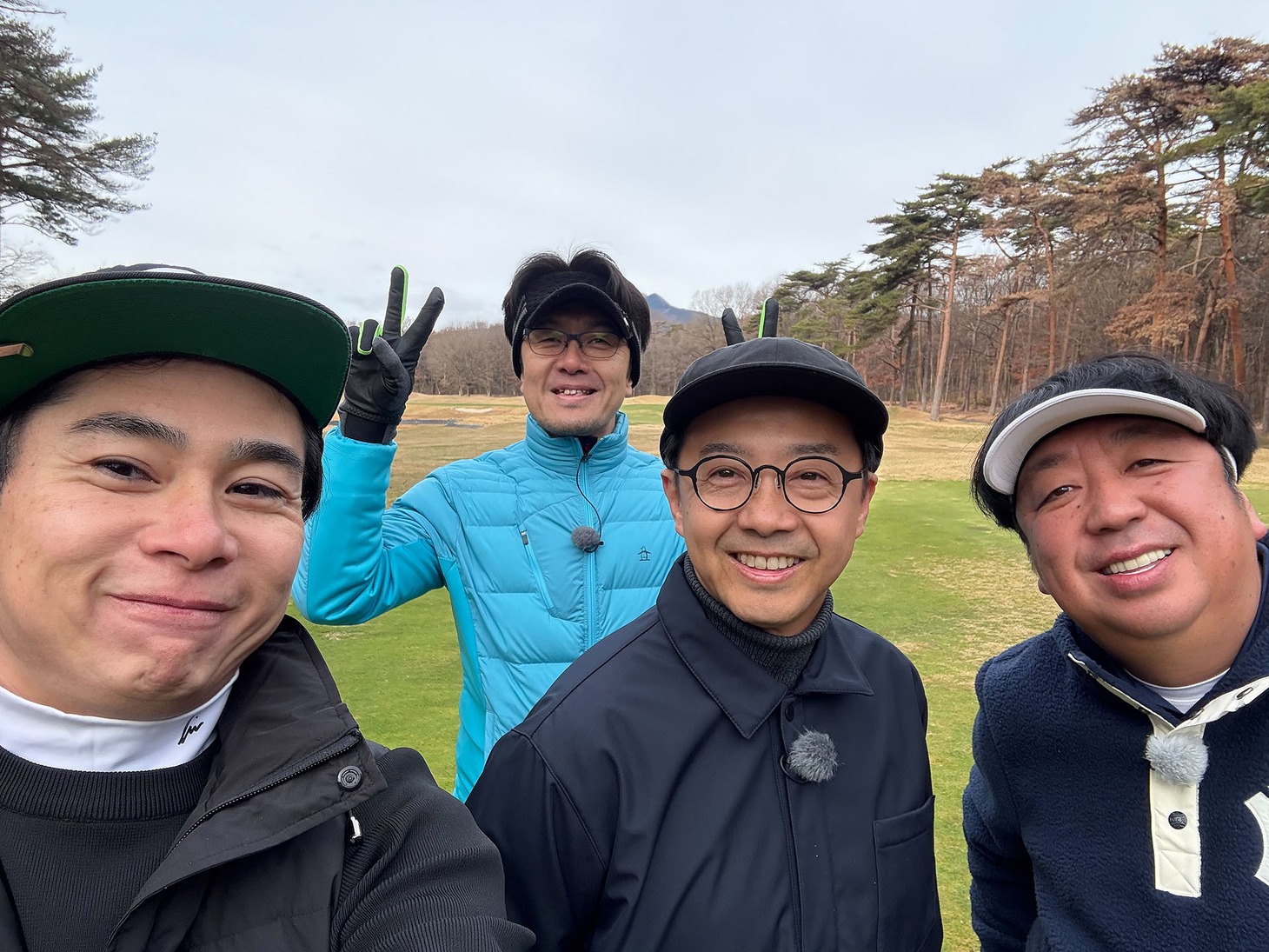 左から平成ノブシコブシ吉村、土田晃之、おぎやはぎ矢作、バナナマン日村