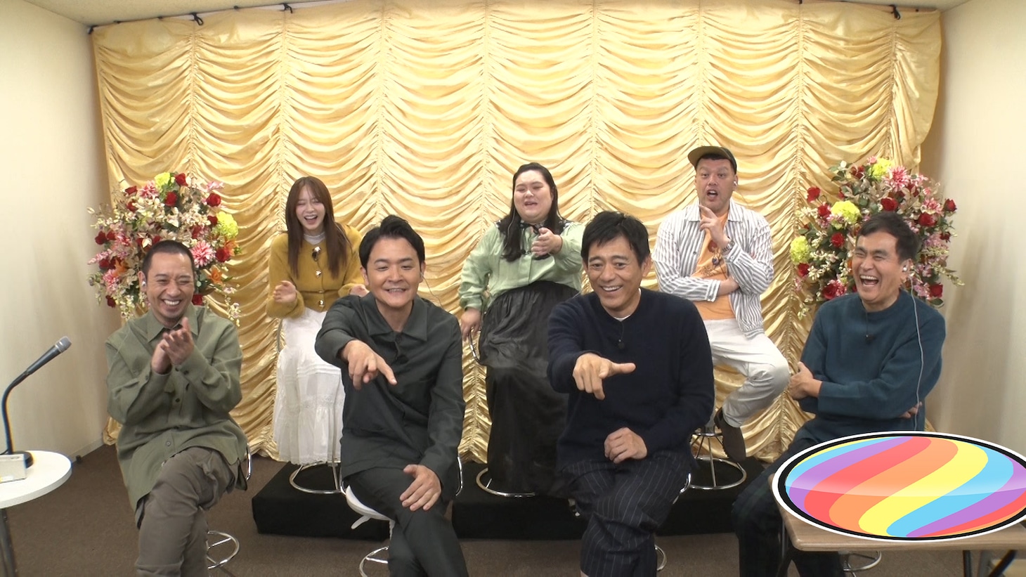 「テレビ千鳥」の「一周だけバイキング!!」のワンシーン