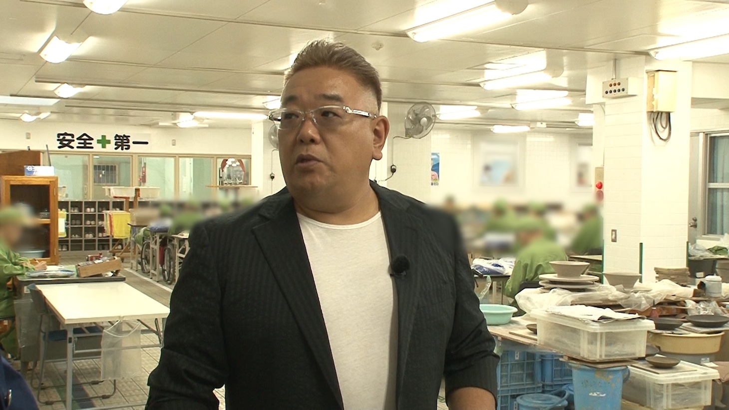 千葉刑務所内でのサンドウィッチマン伊達