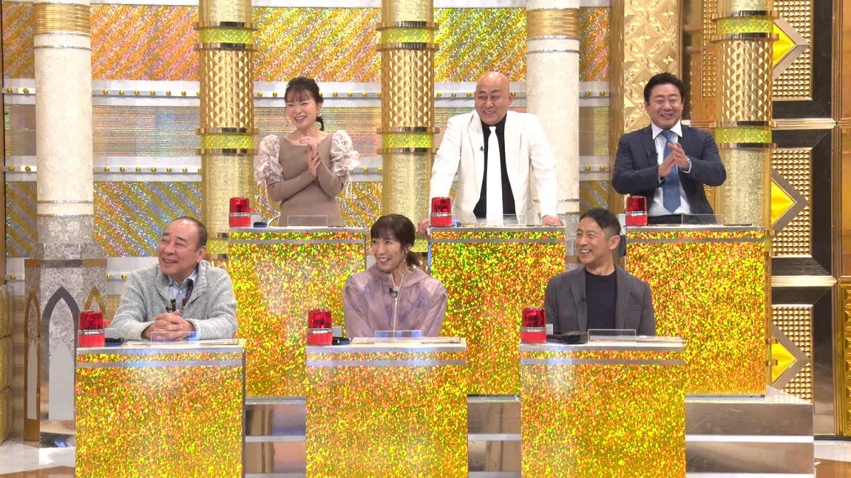 「くりぃむナンタラ 新年1時間SP」の「櫻坂46の人間インストール」企画に出演する錦鯉ら