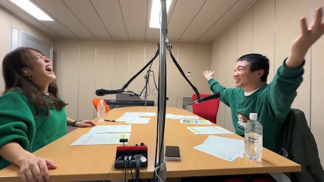 「ランジャタイによりますと」ラジオ版でトークする柴田泰佳とランジャタイ国崎