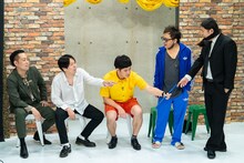 「ブレイキングヤンチャオーディション」に参加するエバース町田、サンシャイン坂田、ツンツクツン万博・タフガイ、水玉れっぷう隊ケン、ハイキングウォーキング・鈴木Q太郎