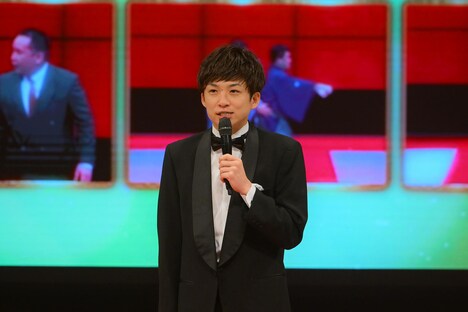 上方漫才協会の副会長に就任したアインシュタイン河井