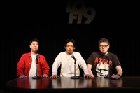 左からウエストランド井口、マヂカルラブリー・野田クリスタル、作家・飯塚大悟