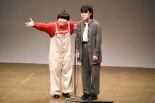 ネタを披露するにぼしいわし