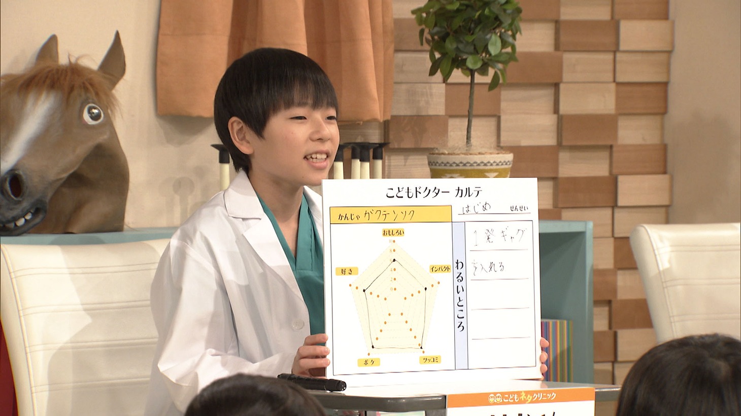 ガクテンソクにアドバイスするこどもドクター
