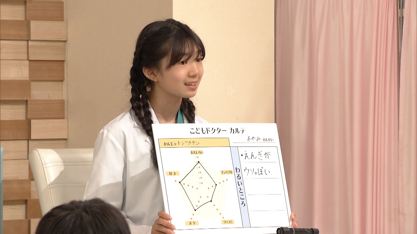トンツカタンにアドバイスするこどもドクター