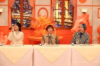左から、杉原千尋アナ、高橋成美、ぱーてぃーちゃん信子