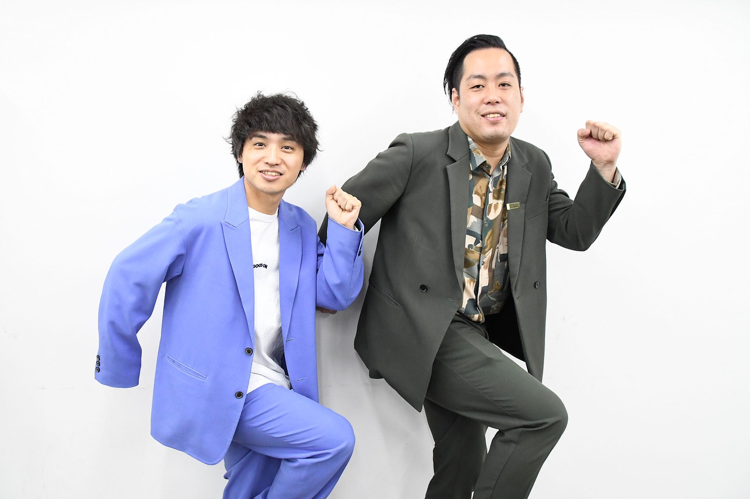 エバース。左が佐々木、右が町田