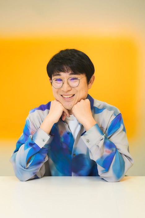 映画「死に損なった男」で主演を務めた空気階段・水川かたまり