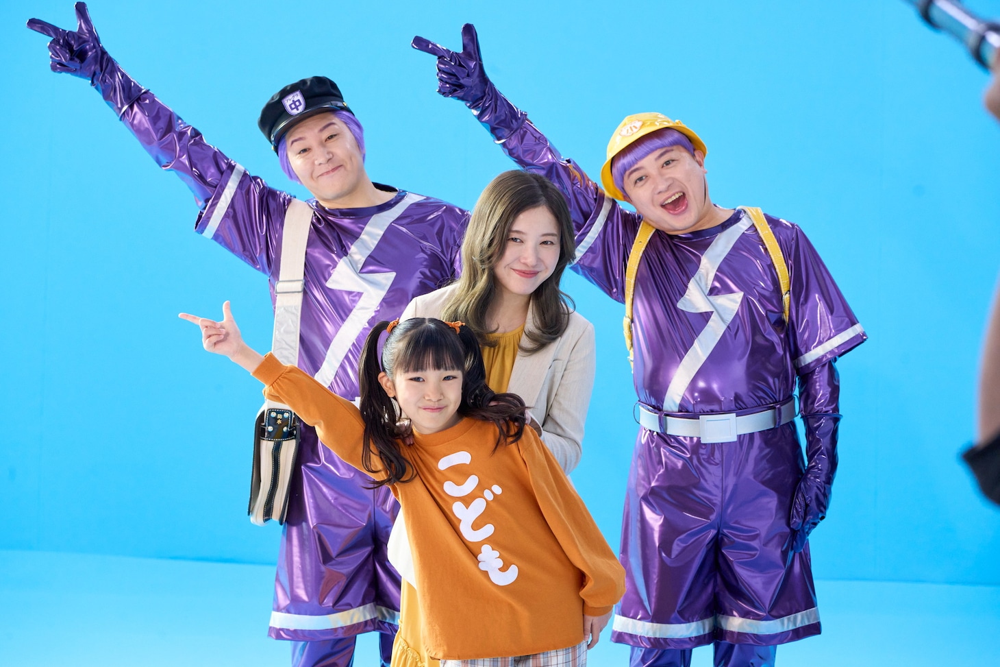 「アレグラFX」新CMの撮影中の様子