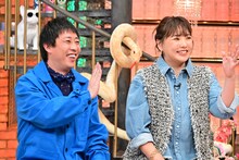 左からさらば青春の光・森田、野呂佳代