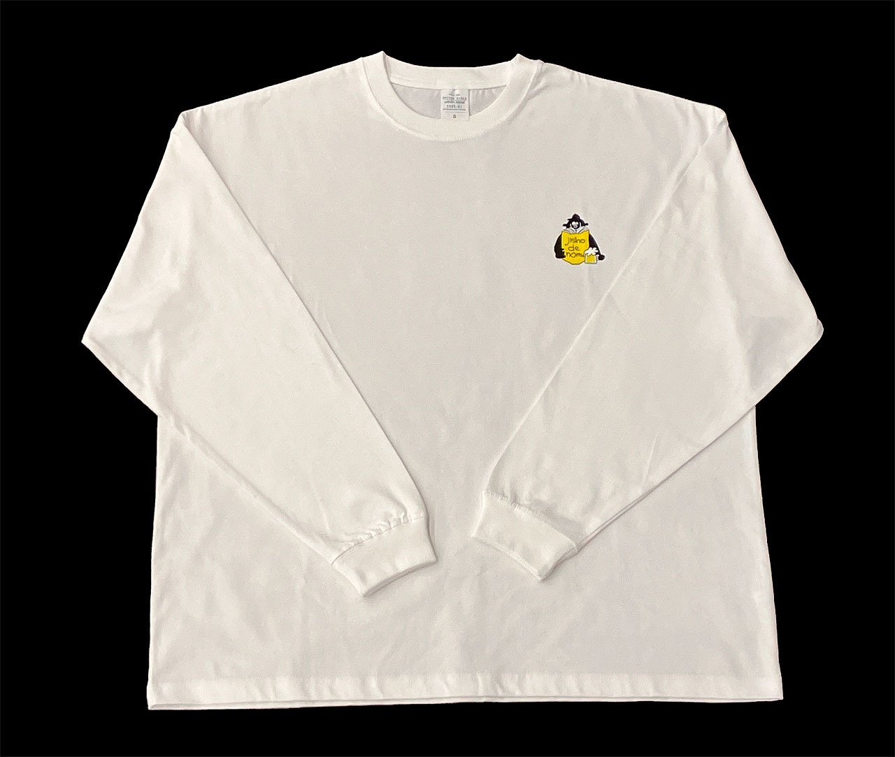「川島明の辞書で呑む」ロングスリーブTシャツ（白）