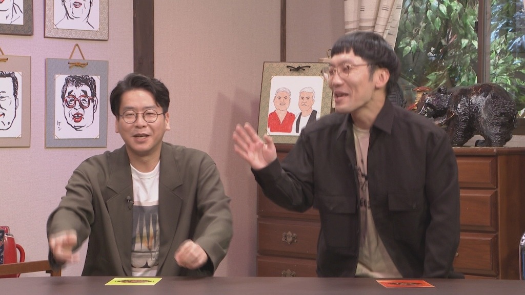 「ジンギス談！」にゲスト出演する男性ブランコ